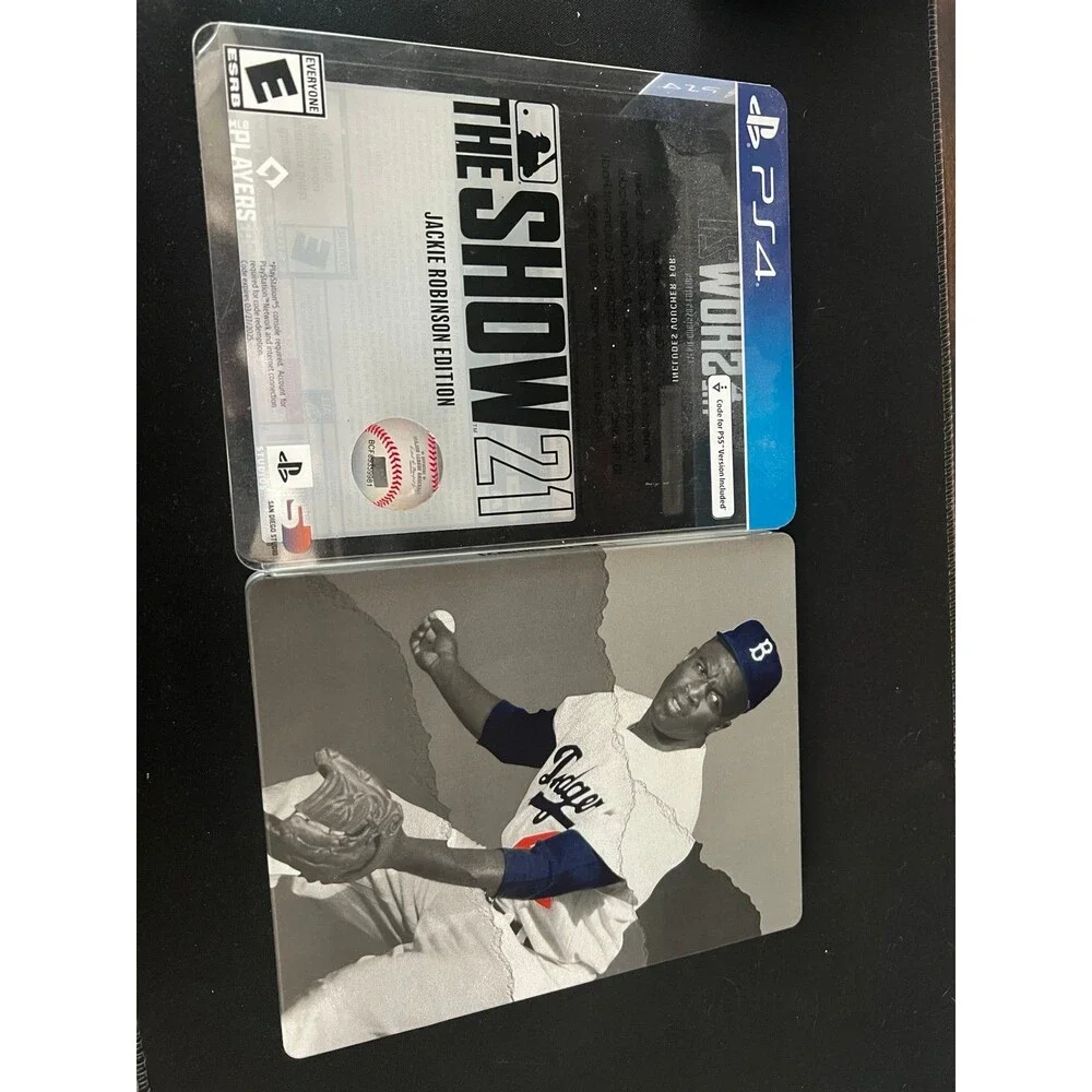 MLB The Show 21 -- Jackie Robinson Edition Steelbook Ps4/Ps5